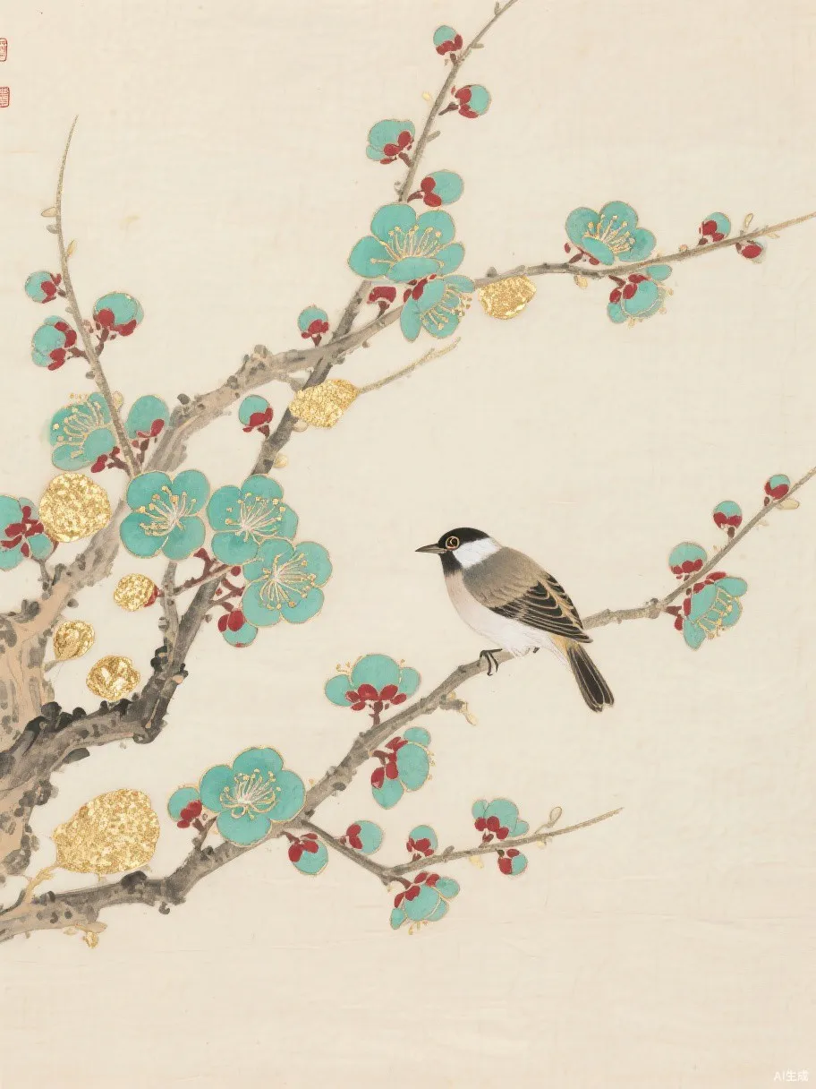 花鸟水墨画作
